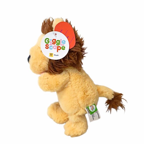 2025 Giggle Scape Target Lion Heart Plush Beanbag Stuffed Toy 9.5" - Picture 6 of 7